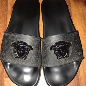 Versace Ciabattina T.0.5 Gomma open toe slippers